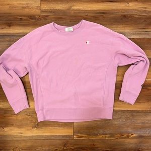 Pink Champion Crewneck!!
